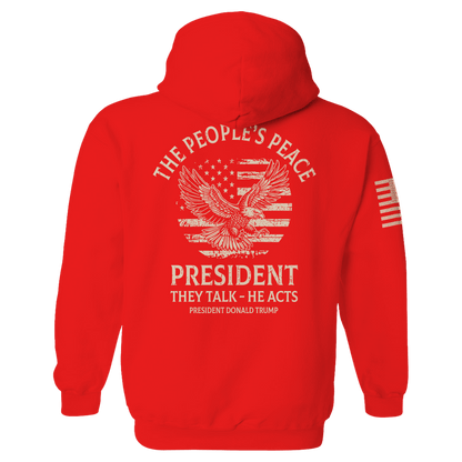 The People's Peace Hoodie maga trump