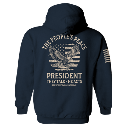 The People's Peace Hoodie maga trump