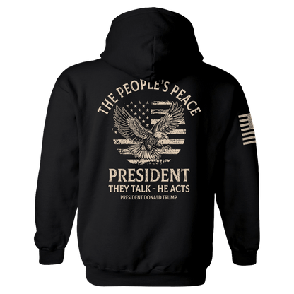 The People's Peace Hoodie maga trump