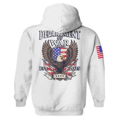The Return of the Department of War Hoodie maga trump