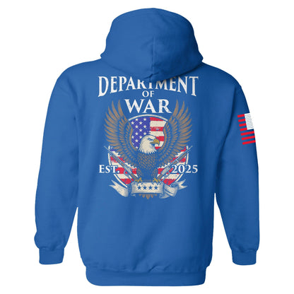 The Return of the Department of War Hoodie maga trump