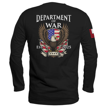 The Return of the Department of War Long Sleeve maga trump