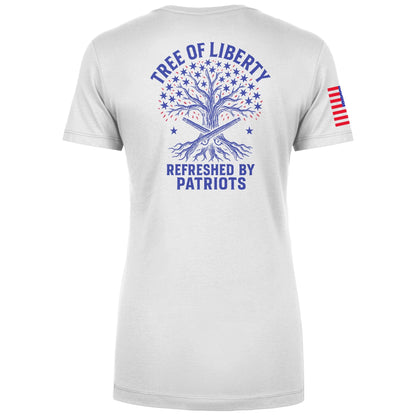 Tree of Liberty Ladies Tee maga trump