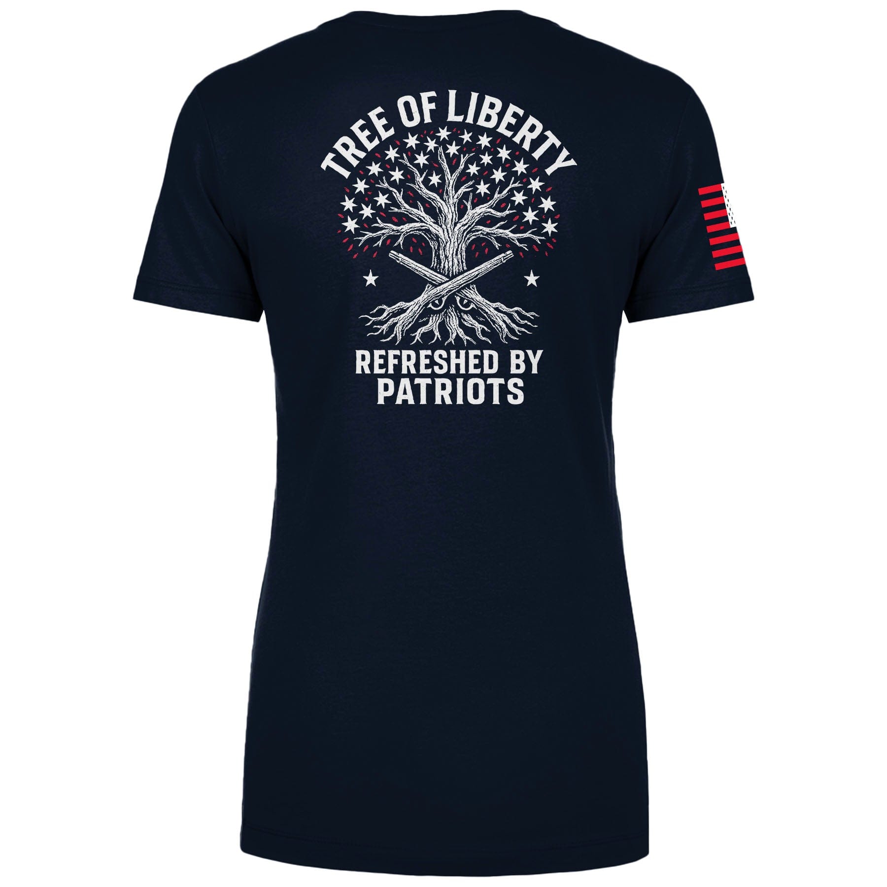 Tree of Liberty Ladies Tee maga trump
