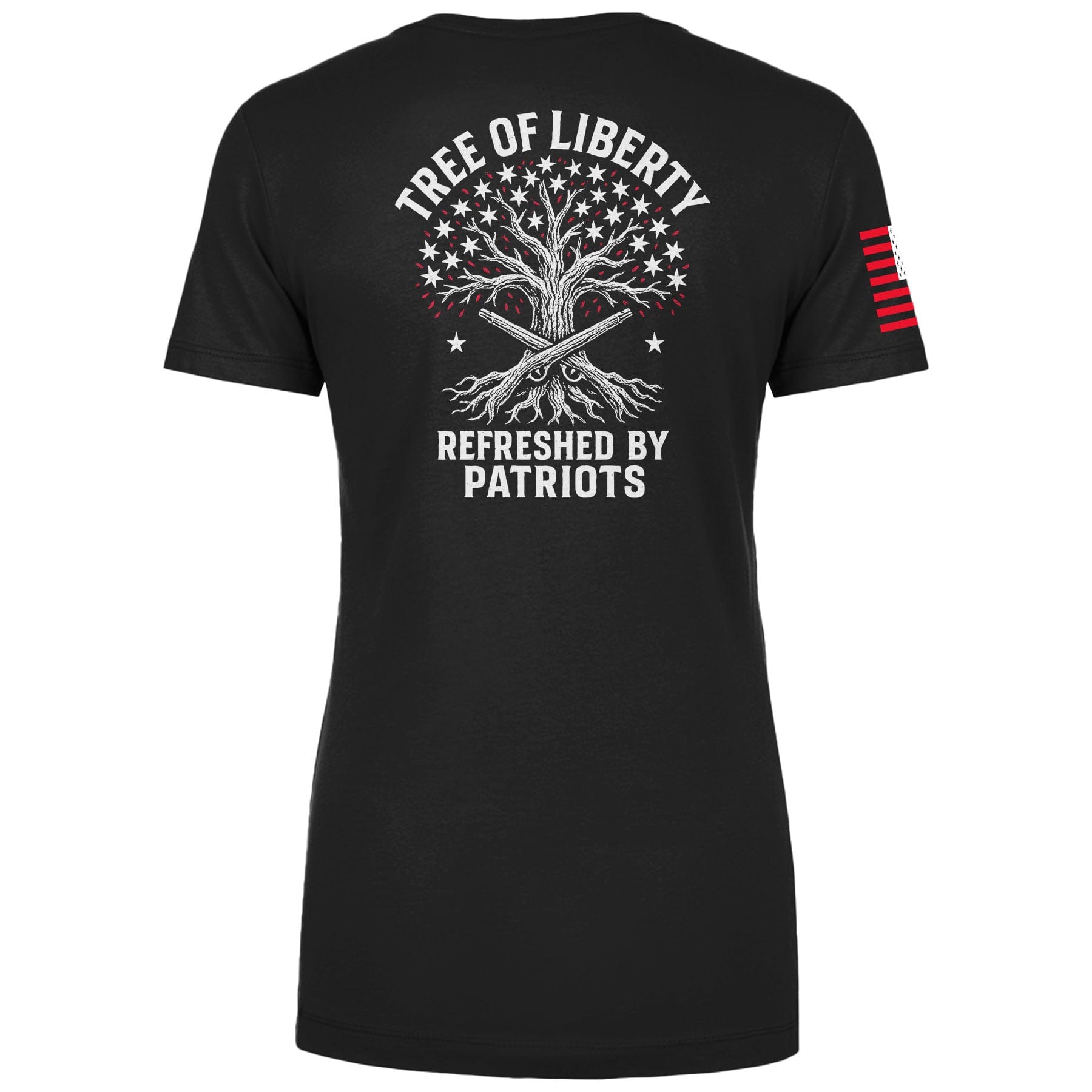 Tree of Liberty Ladies Tee maga trump