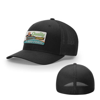 Trucker R-Flex / Black / S/M Tim Walz's Quality Learning Center Flexfit Hat maga trump