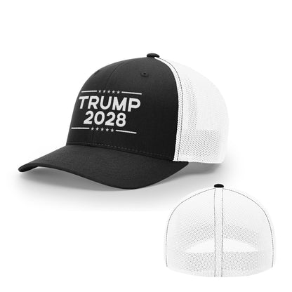 Trucker R-Flex / Black/ White / SM/MD Trump 2028 R Flex Trucker maga trump