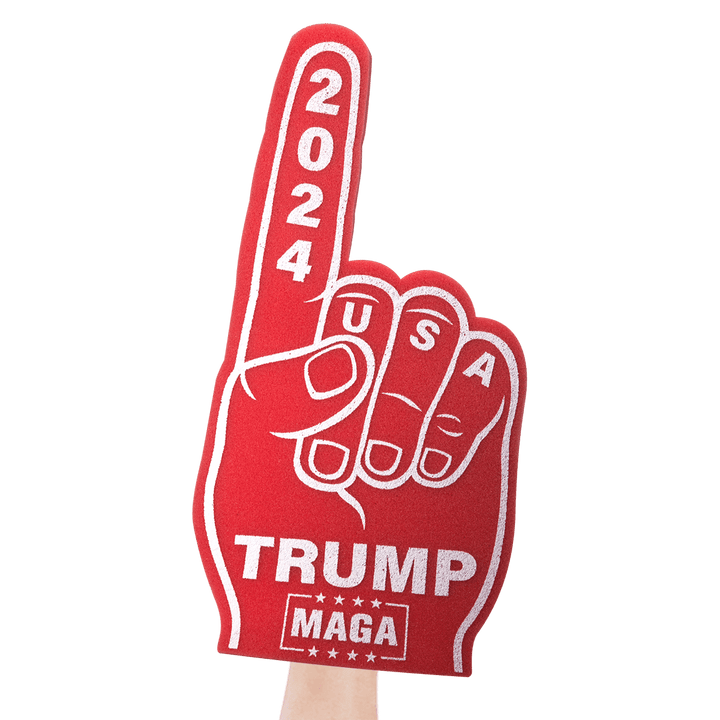 Trump 2024 Giant Foam Finger maga trump