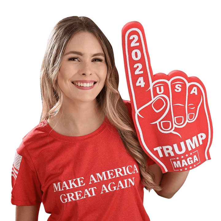 Trump 2024 Giant Foam Finger maga trump