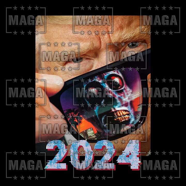 Trump 2024 They Live Ladies Tee maga trump