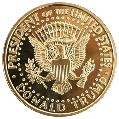 Trump 2028 Gold Coin maga trump