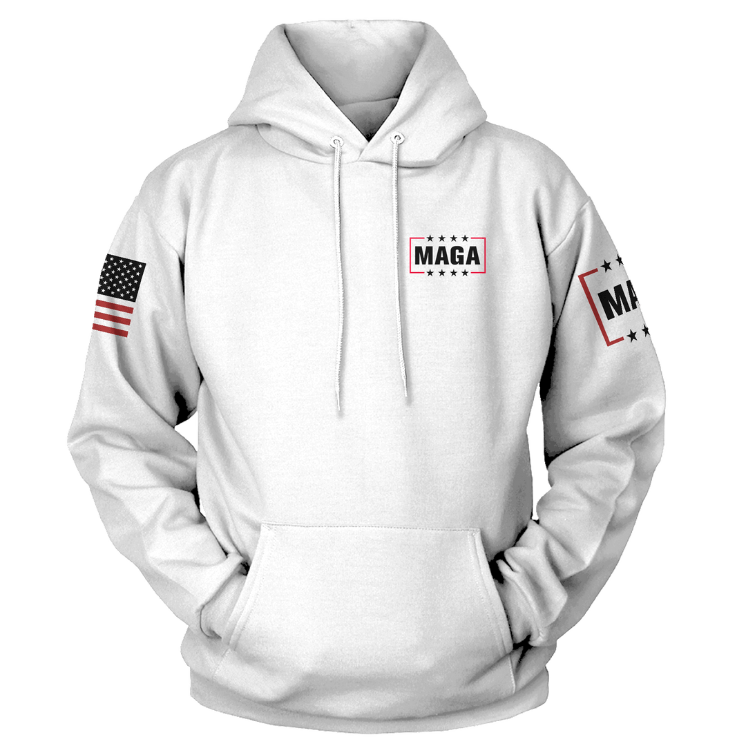 Trump Calls Us AMERICANS Hoodie maga trump