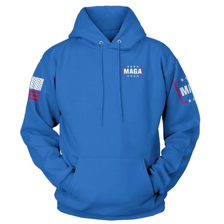 Trump Calls Us AMERICANS Hoodie maga trump