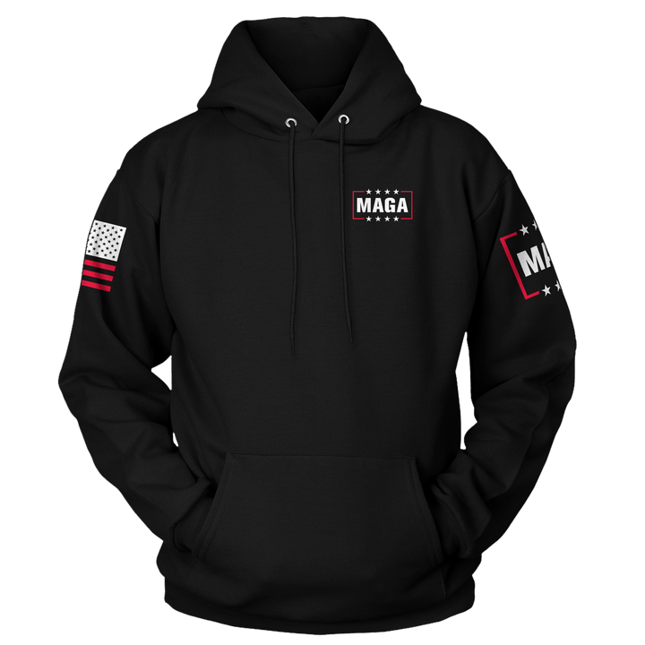 Trump Calls Us AMERICANS Hoodie maga trump