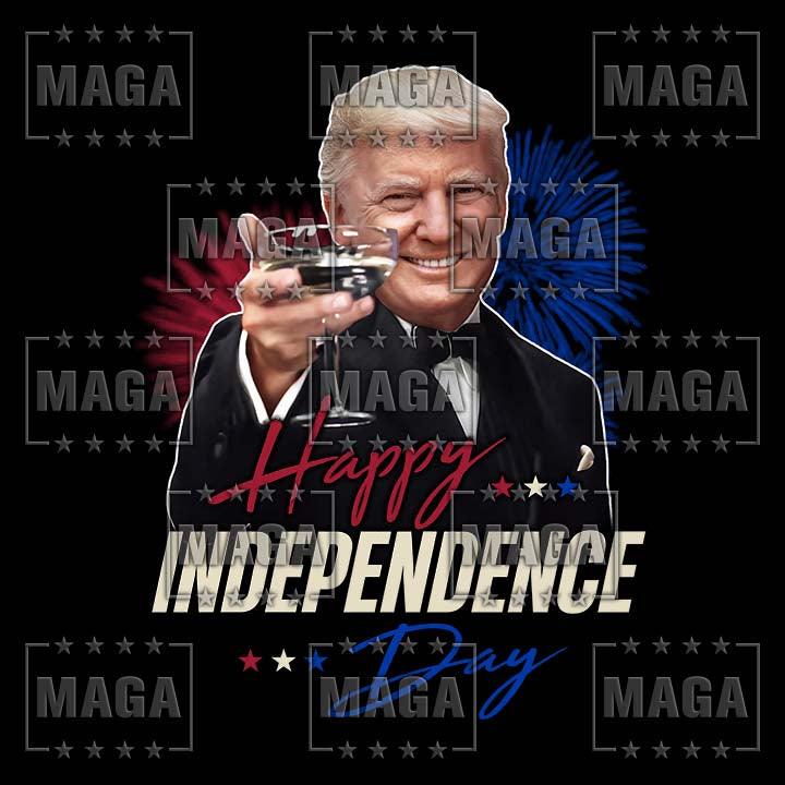 Trump Independence Day maga trump