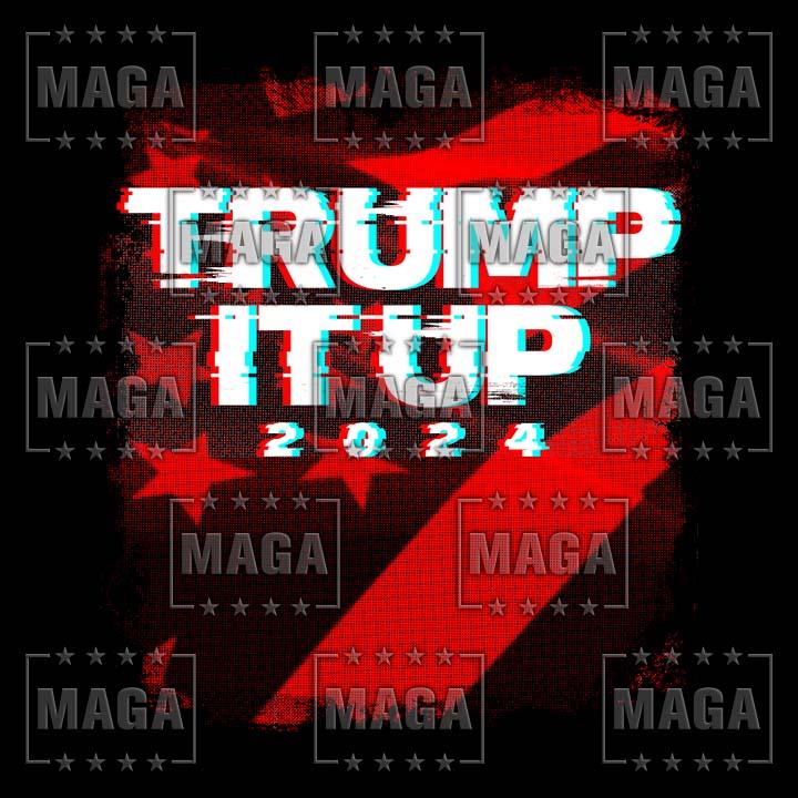 Trump It Up - January 2024 Shirt of the Month Exclusive Design maga trump