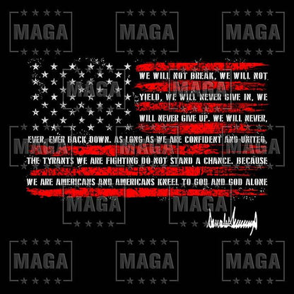 Trump Nation Proclamation Hoodie maga trump