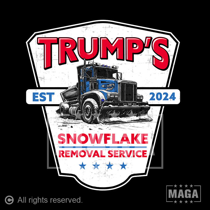 Trump's Snowflake Removal Hoodie maga trump