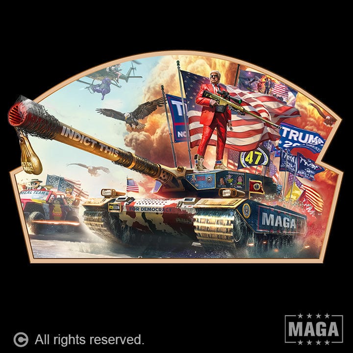 Trump Tank 2024 "INDICT THIS" Zoom maga trump