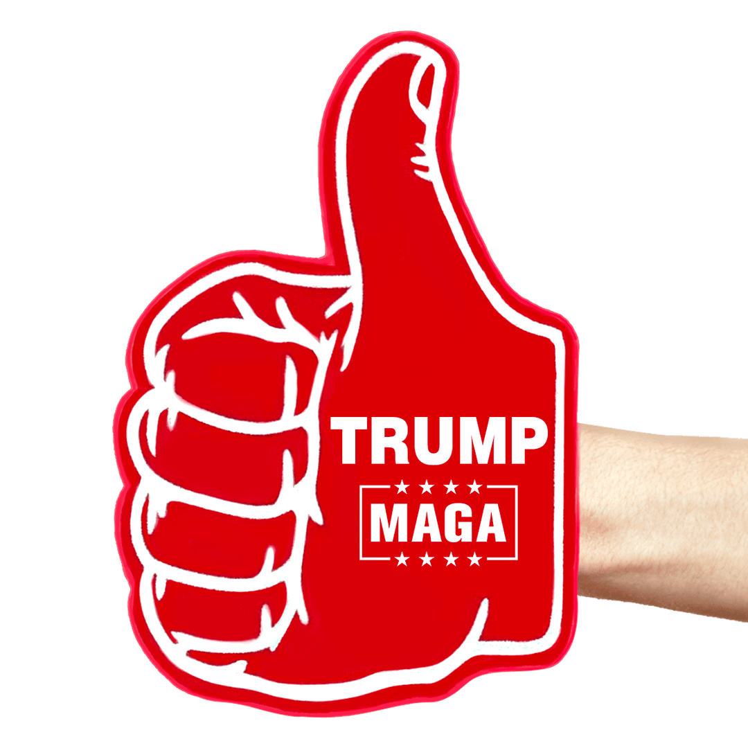 Trump Thumbs Up Giant Foam Prop maga trump