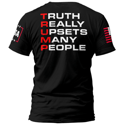 Truth Really Upsets Many People maga trump
