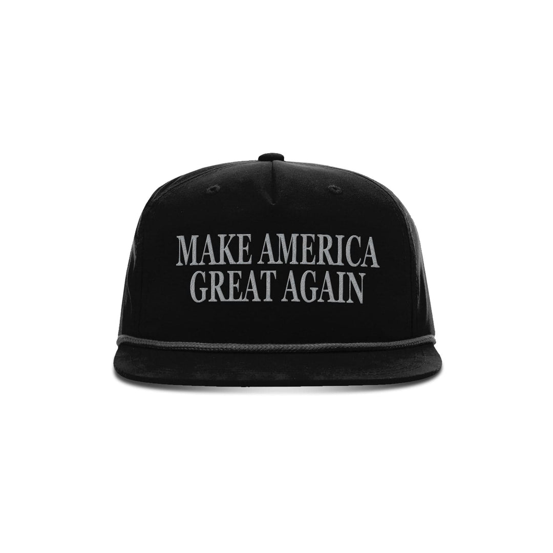 Umpqua Snapback Cap / Black Make America Great Again Blackout Edition maga trump