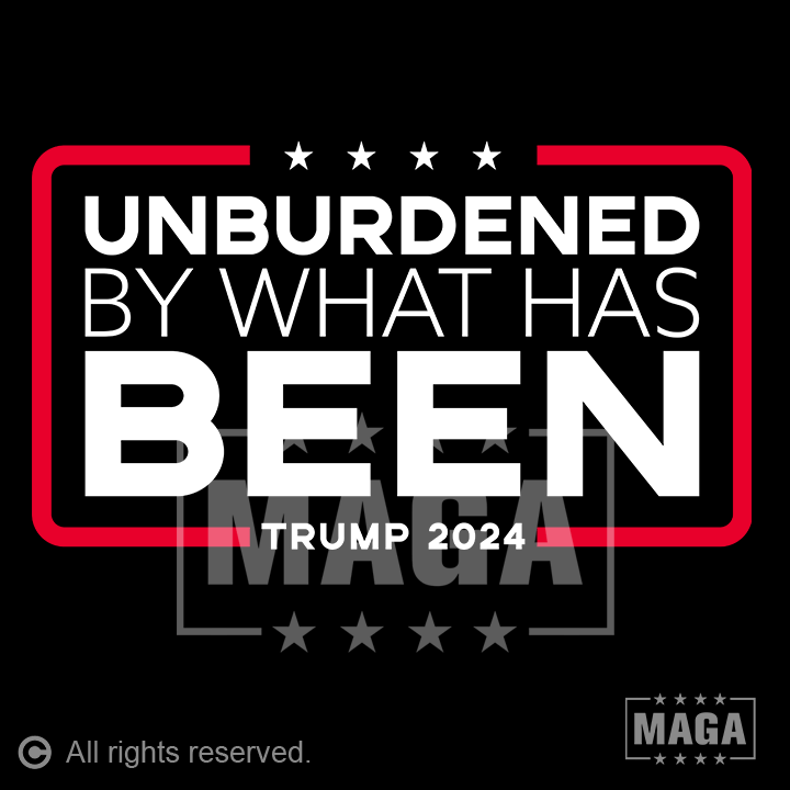 Unburdened by What Has Been Hoodie maga trump