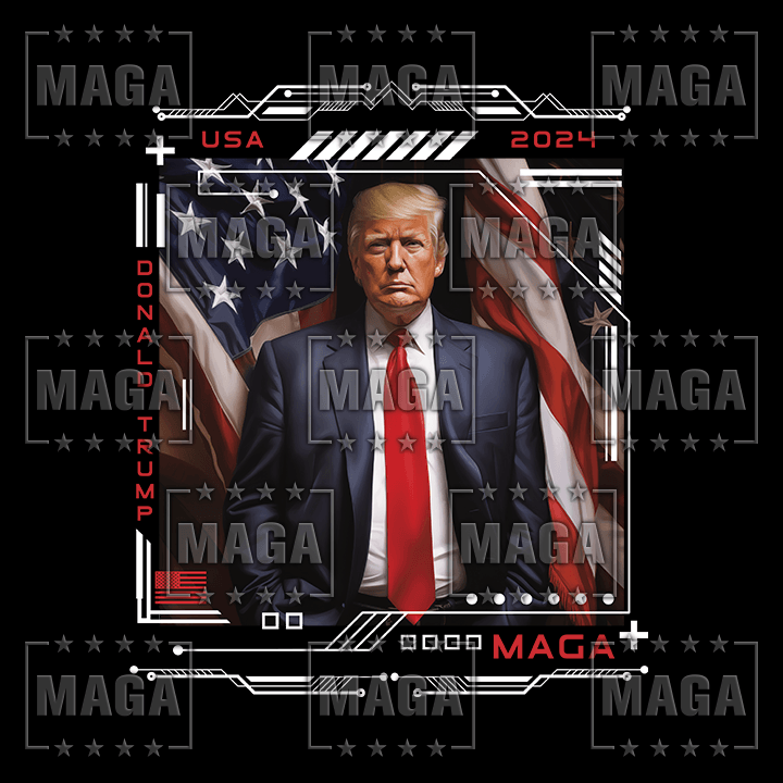 USA Trump 2024 - February 2024 Shirt of the Month Exclusive Design maga trump