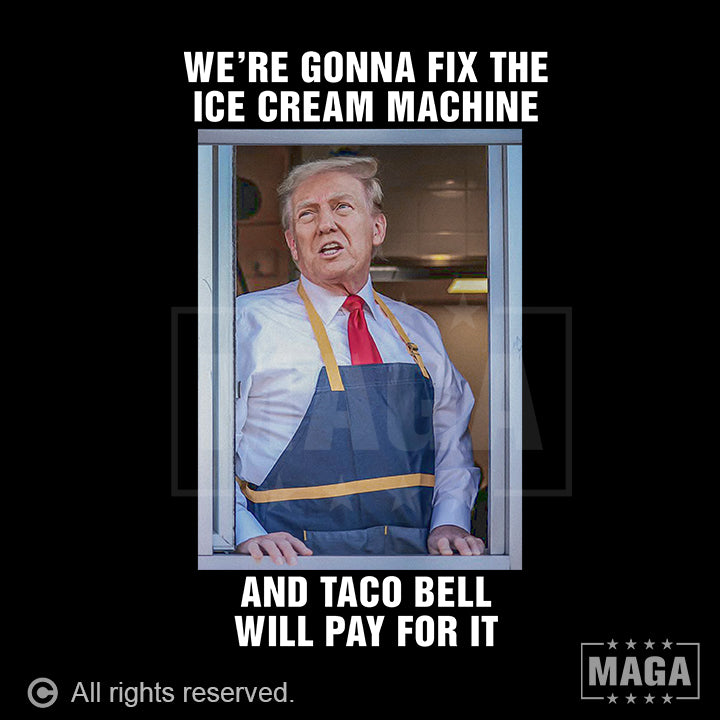 Trump Ice Cream Machine