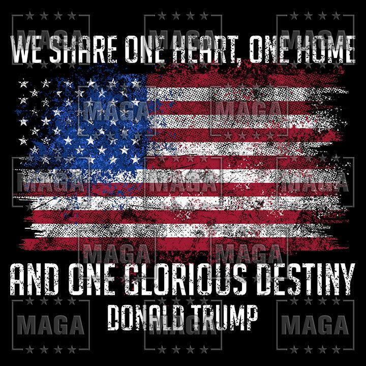 We Share One Heart maga trump