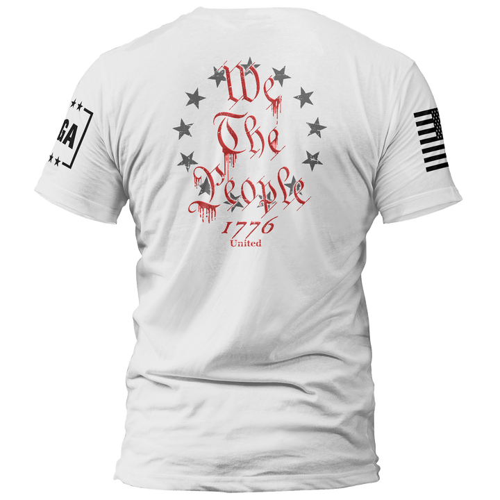 We The People - Backprint maga trump