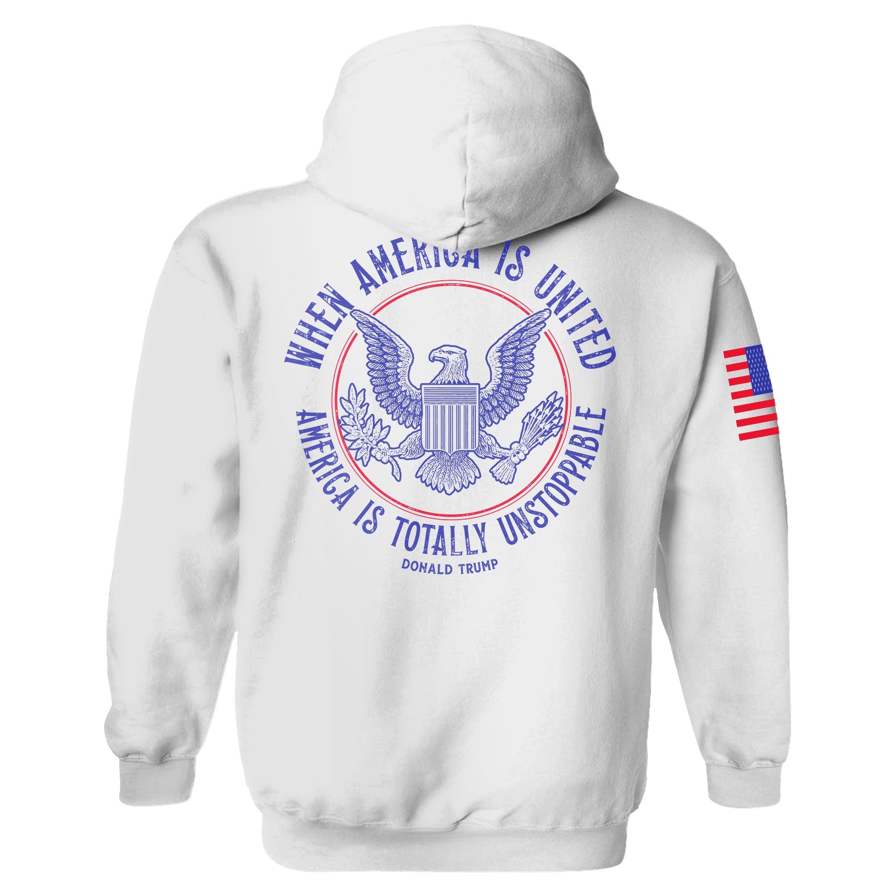 When America is United Hoodie maga trump