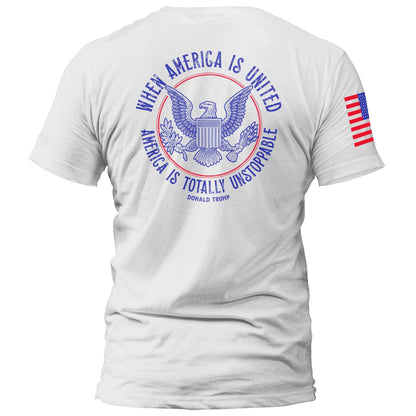 When America is United maga trump