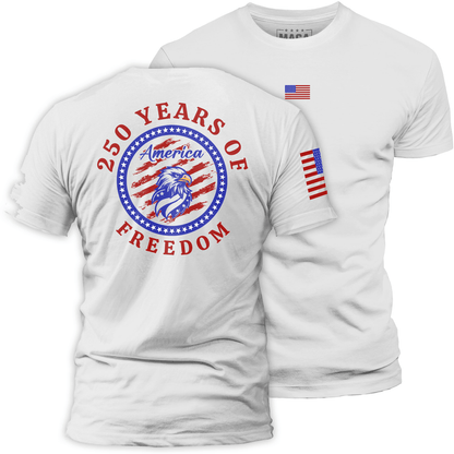 White / S 250 Years of Freedom maga trump