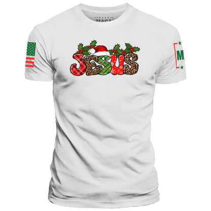 White / S Jesus Christmas maga trump