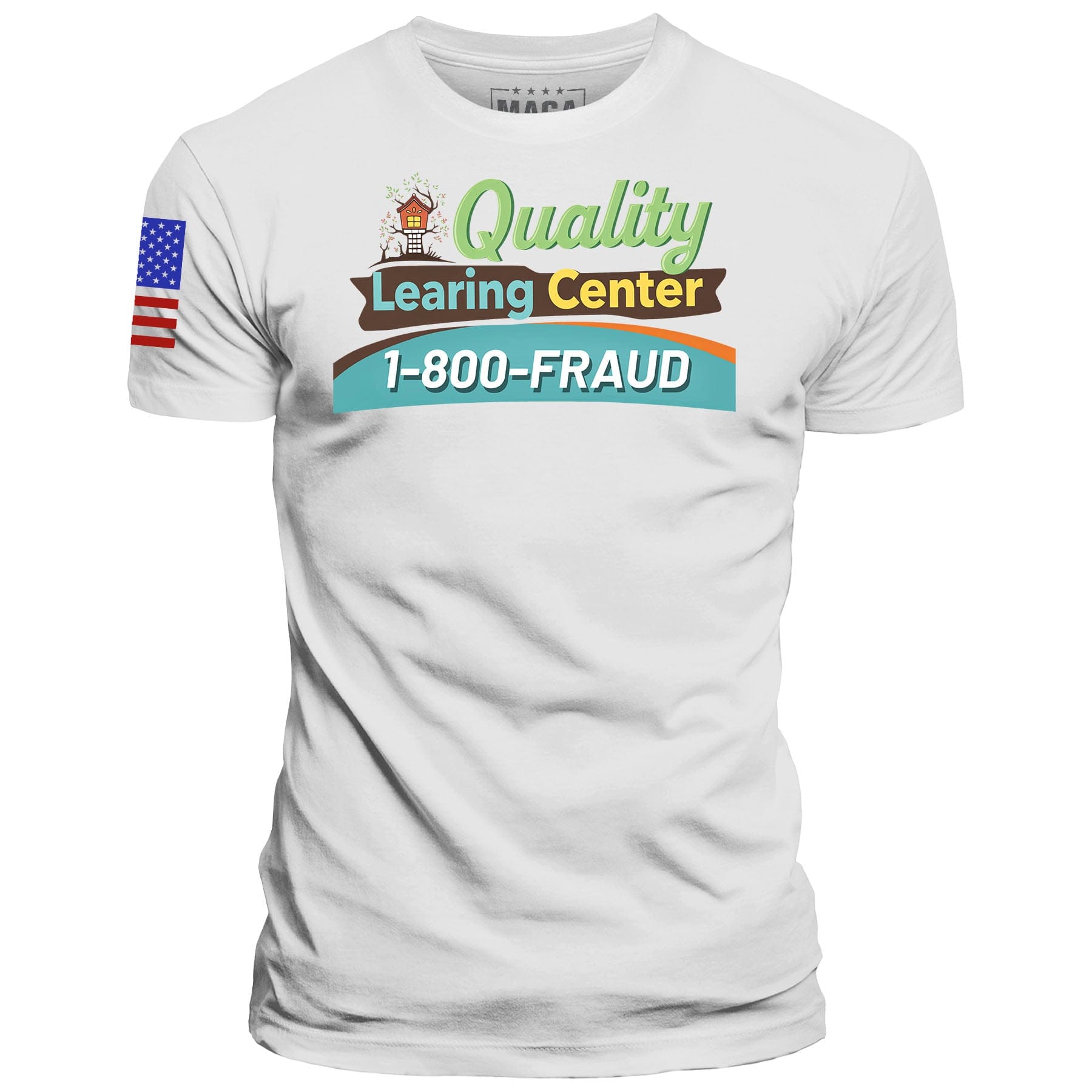 White / S Learing Center maga trump