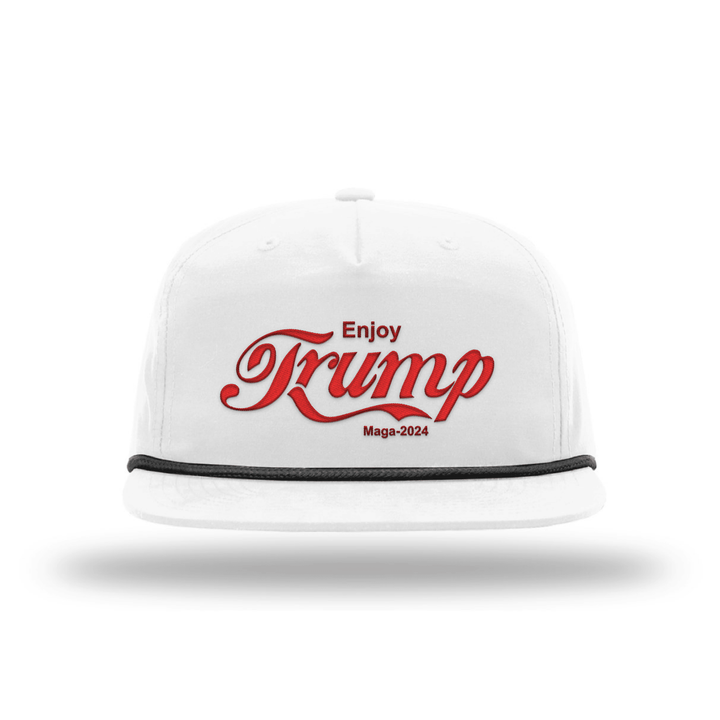 White Trump Cola 256 Rope Hat maga trump