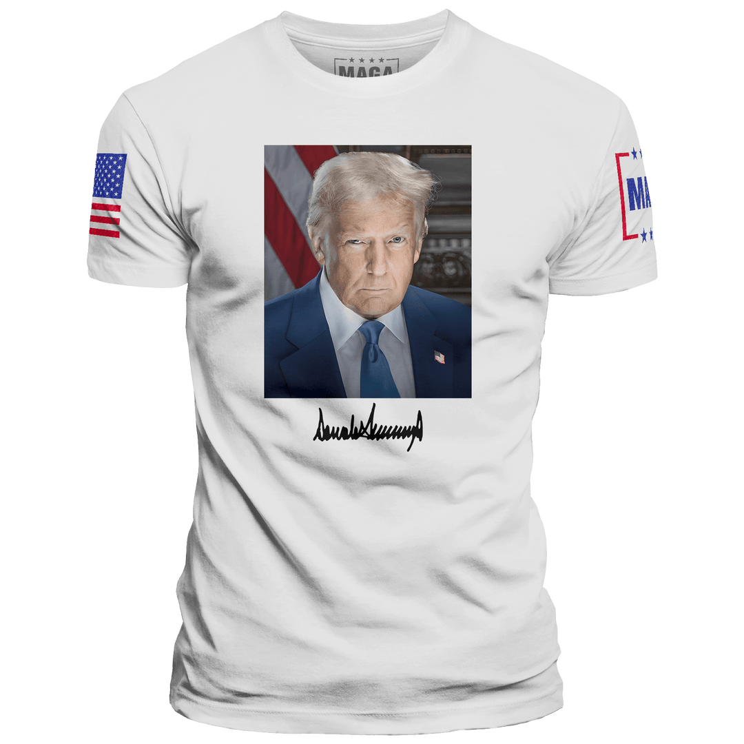 White / XS DJT 2025 v1 maga trump