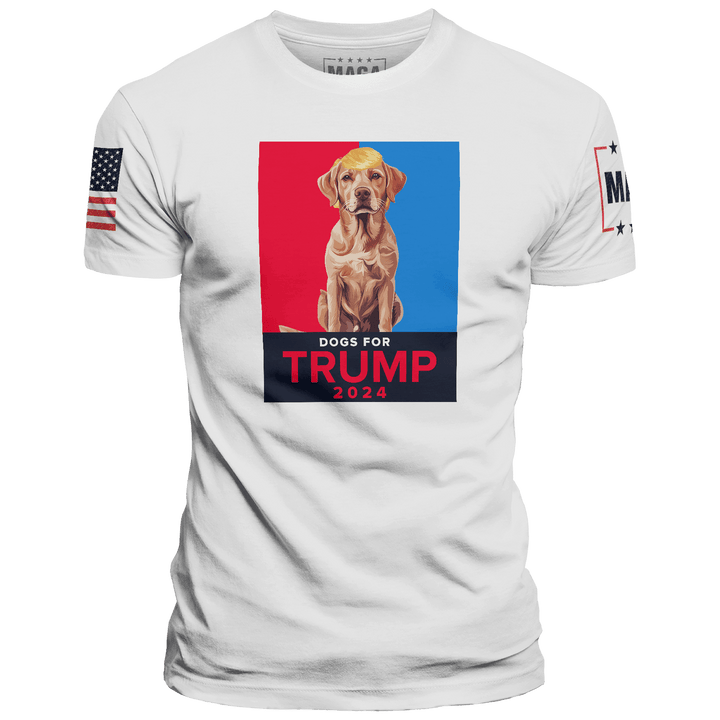 White / XS Dogs For Trump 2024 maga trump