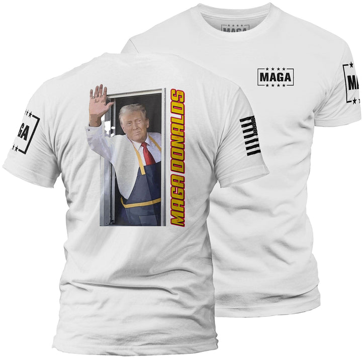 White / XS MaGa Donalds V2 maga trump