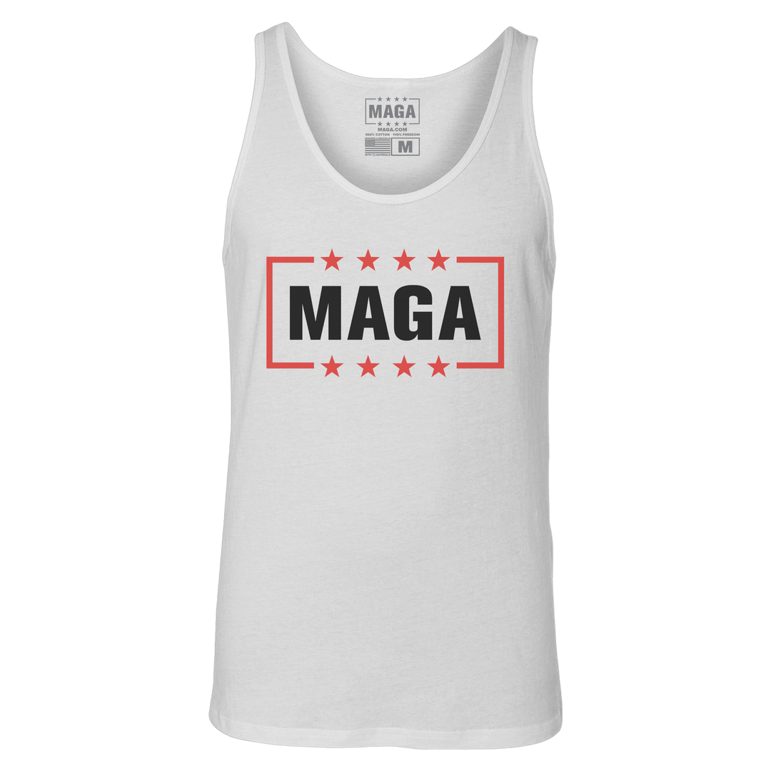 White / XS MAGA Tank Top maga trump