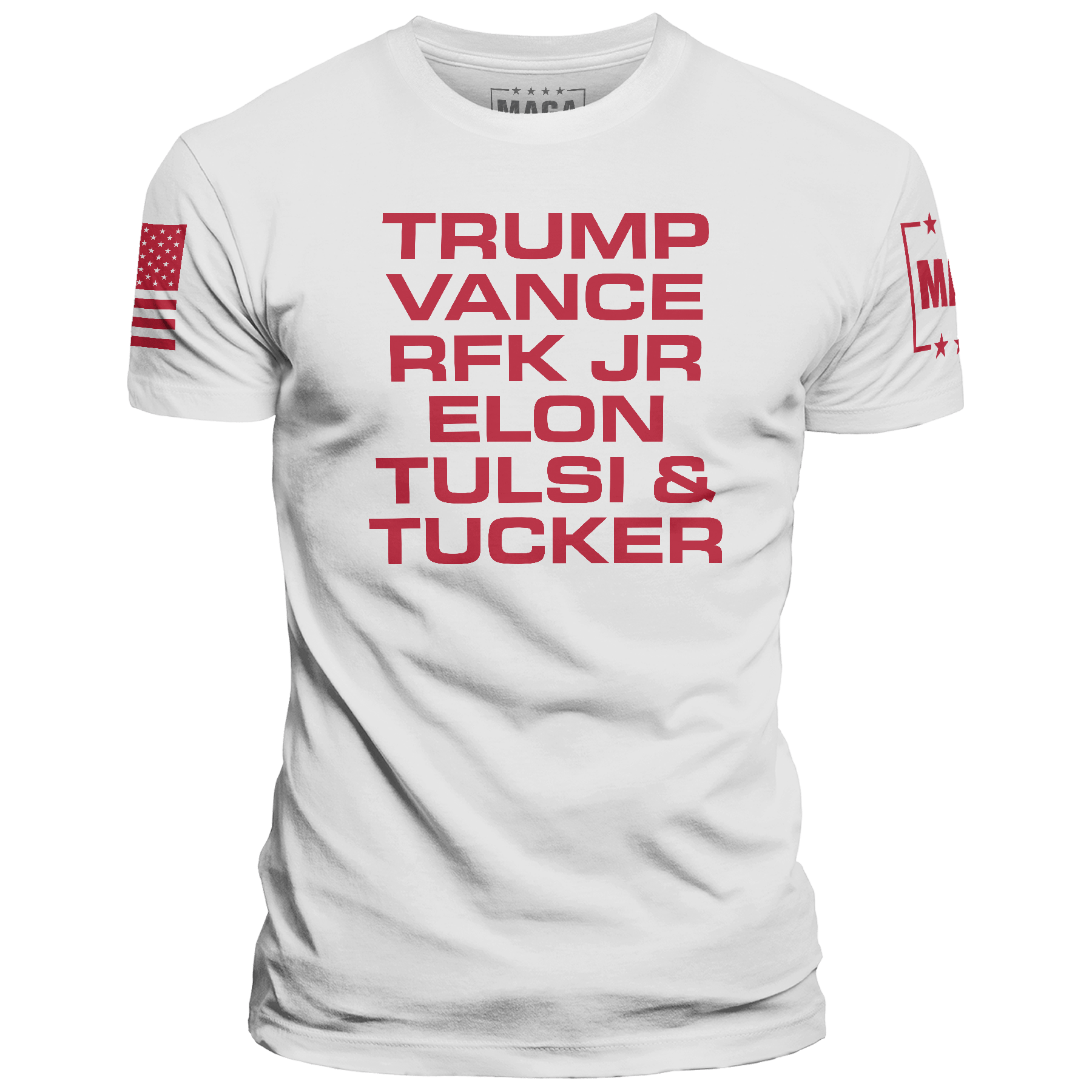 White / XS Team Save America maga trump