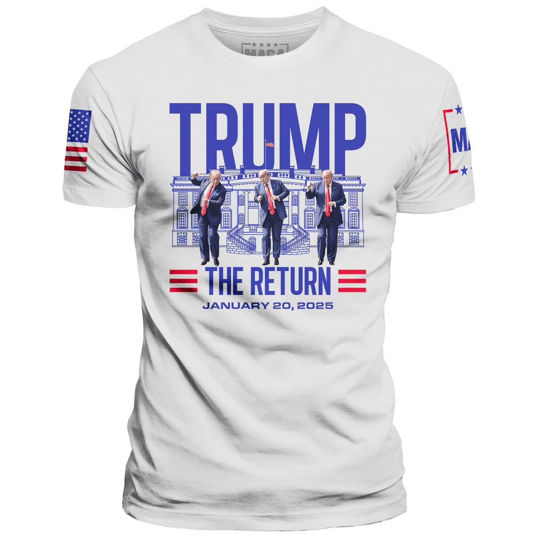 White / XS TRUMP the Return maga trump