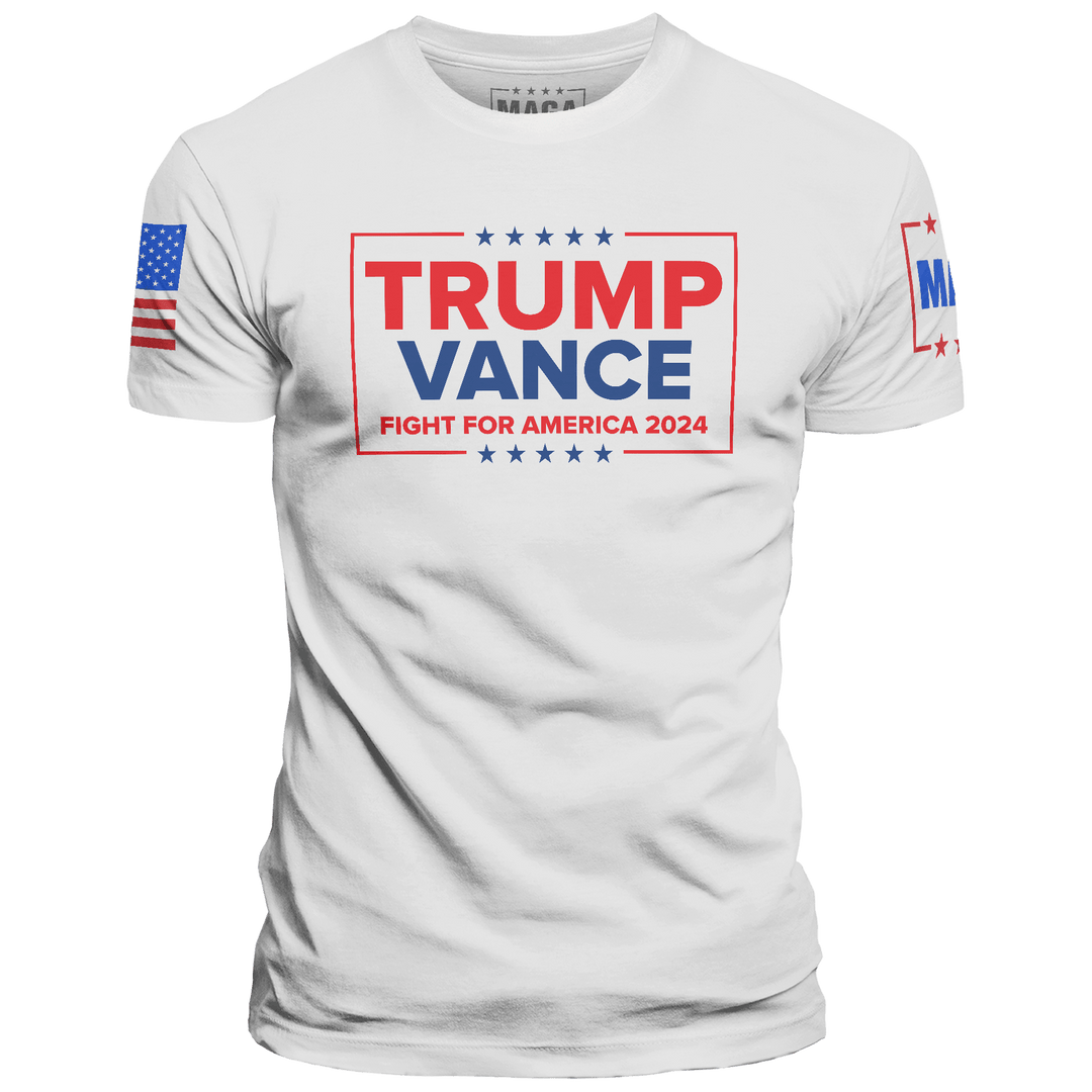 White / XS Trump Vance - Fight maga trump