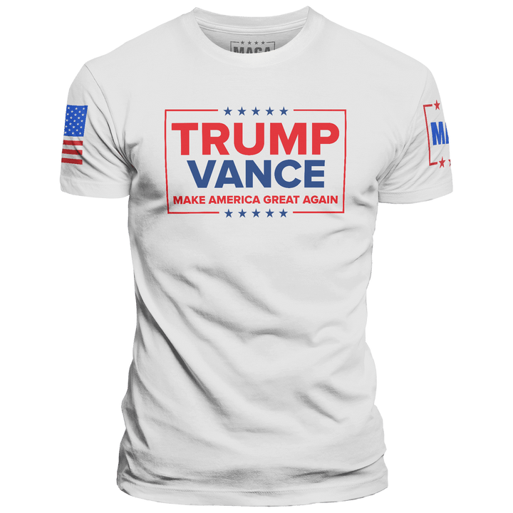 White / XS Trump Vance - MAGA maga trump