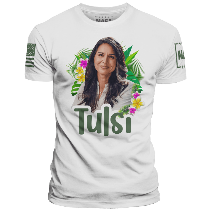 White / XS Tulsi maga trump