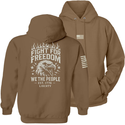 Woodland / S Fight for Freedom Hoodie maga trump