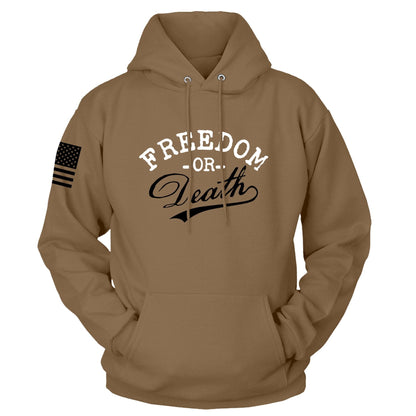 Woodland / S Freedom or Death Hoodie | Fall Edition maga trump
