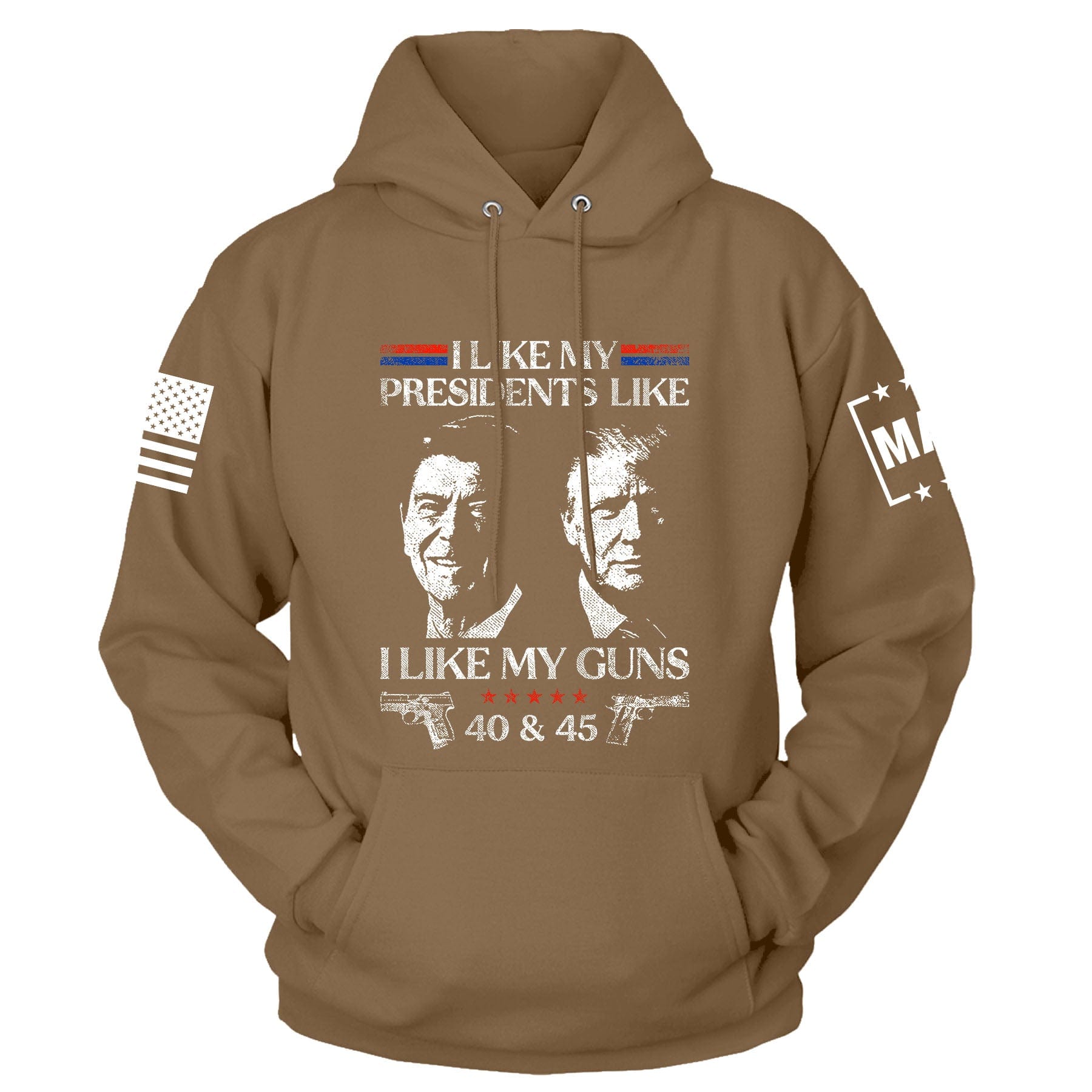 Woodland / S I Like My Presidents Hoodie | Fall Edition maga trump