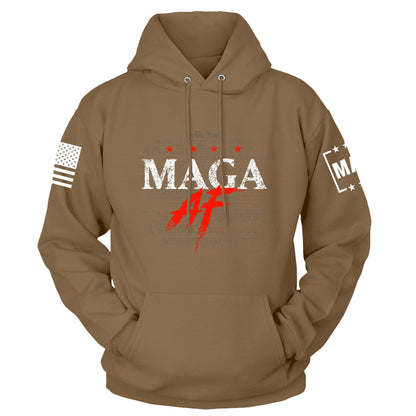 Woodland / S MAGA AF™ Hoodie | Fall Edition maga trump